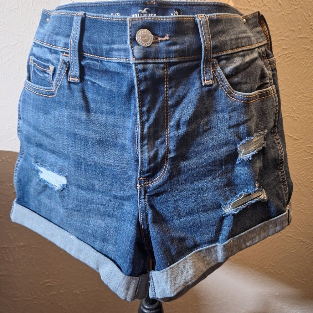 Holister Women's Jean Shorts (Size 8/29) - Picture 2 of 14